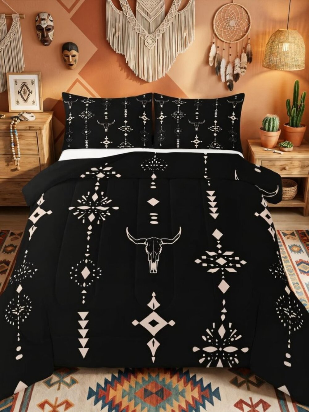 Western Comforter Set Southwestern Bedding Set Queen Size